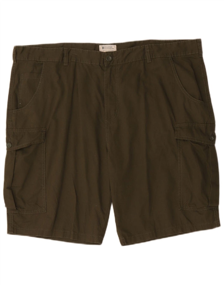 Mountain Warehouse Short cargo pour homme W44 2XL Kaki Coton