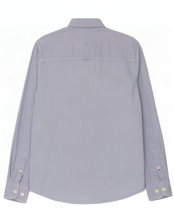 Fat Face Chemise Homme XS Bleu Rayure Coton