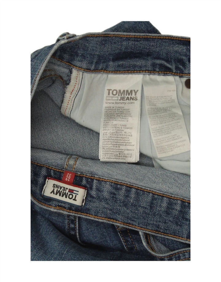 Tommy Hilfiger Jean Bootcut Taille Mi-Haute Femme W29 L25 Bleu Coton