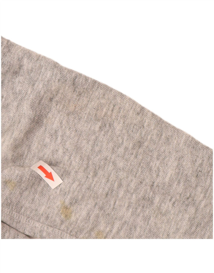 LEVI'S Sweat-shirt graphique pour femme UK 12 Gris moyen Coton