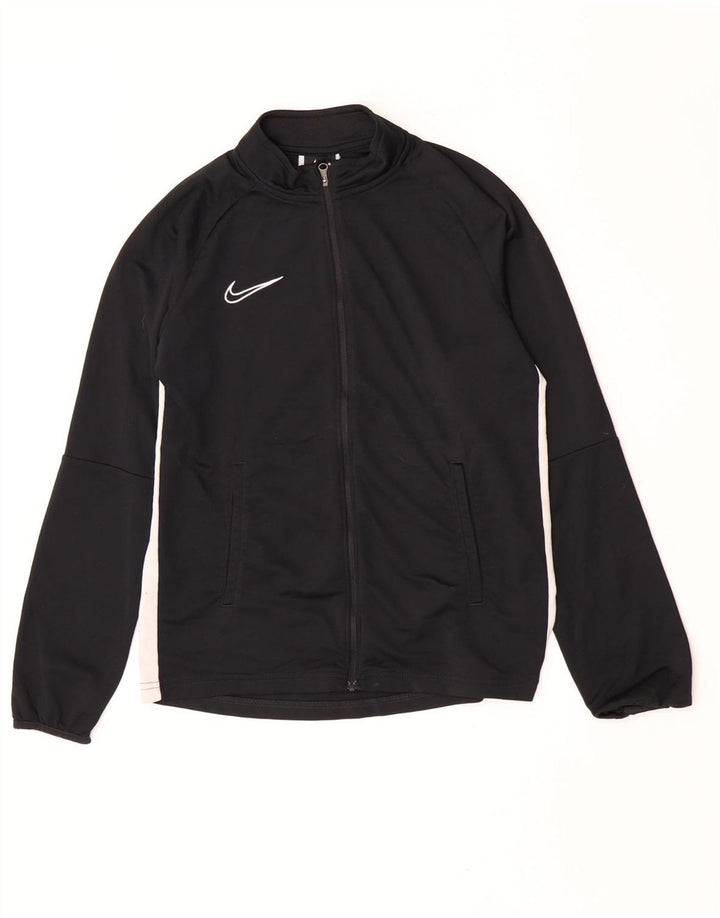 Veste de survêtement Nike pour garçon 13-14 ans XL Noir Colorblock Polyester