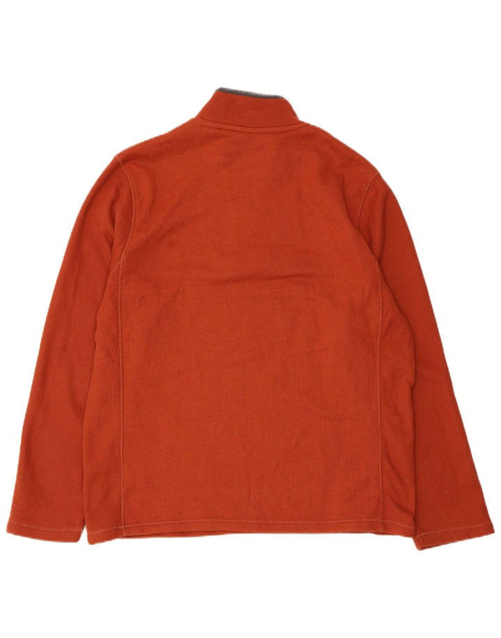 Mountain Warehouse Sweat-shirt à col zippé pour homme en polyester marron moyen