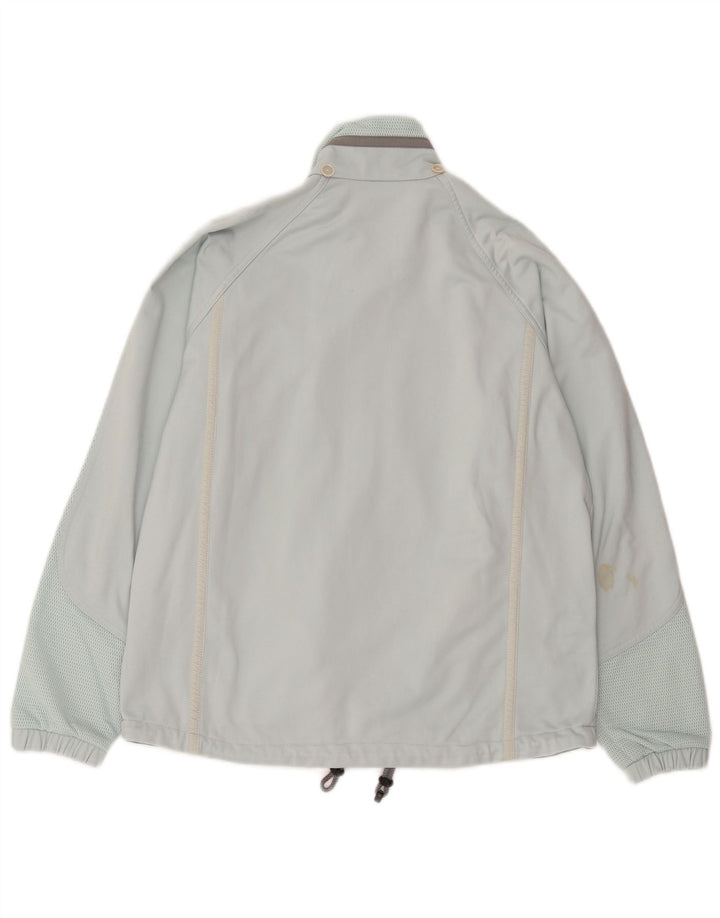 Diadora Veste de survêtement pour femme UK 36 Small Bleu Polyester