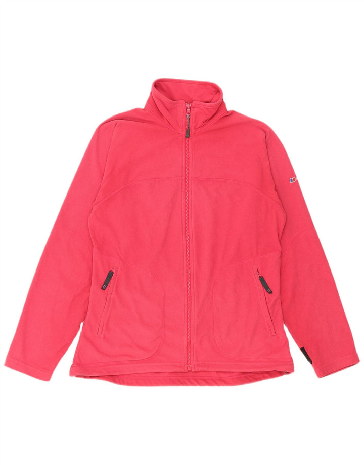 Berghaus Veste Polaire Femme UK 14 Rose Moyen Polyester