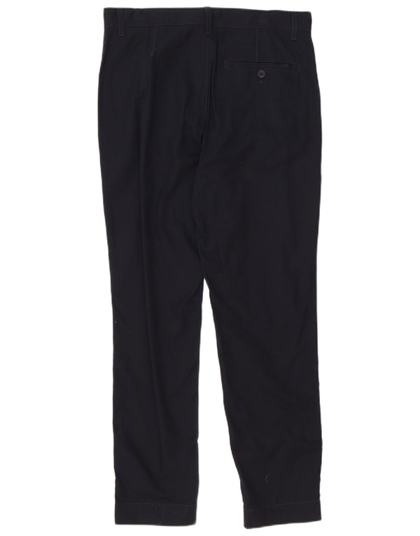 Cos Mens Slim Suit Trousers EU 48 Medium W30 L30 Black Cotton Classic