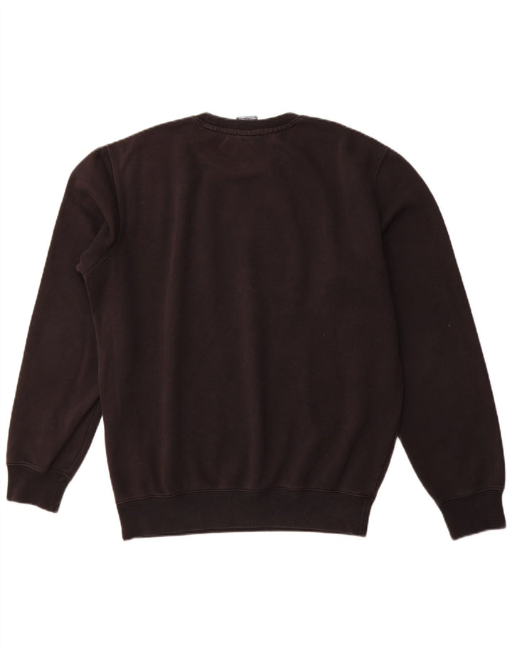 CHAMPION Sweat-Shirt Graphique Homme Noir Moyen Coton