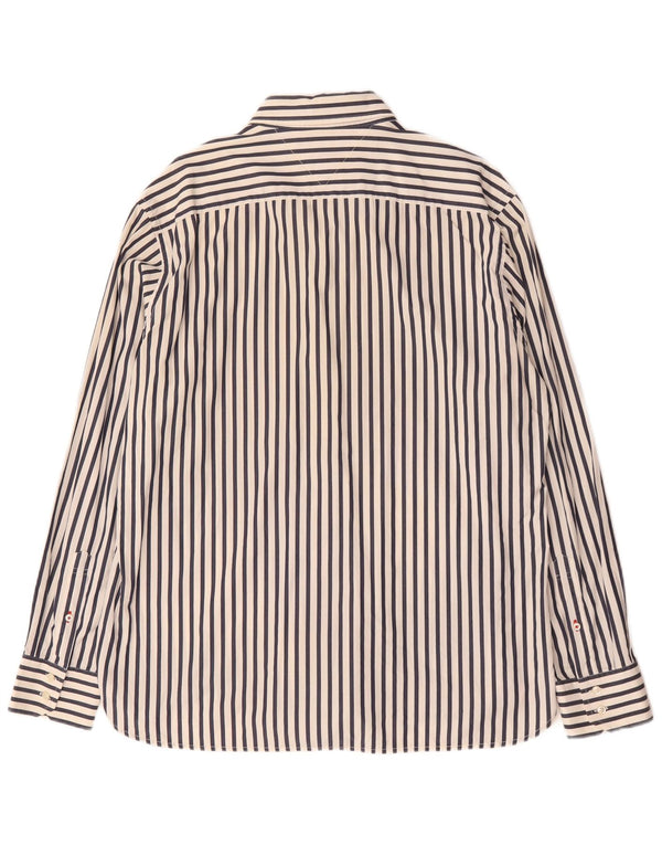 Tommy Hilfiger Chemise Homme XL Coton Rayé Blanc