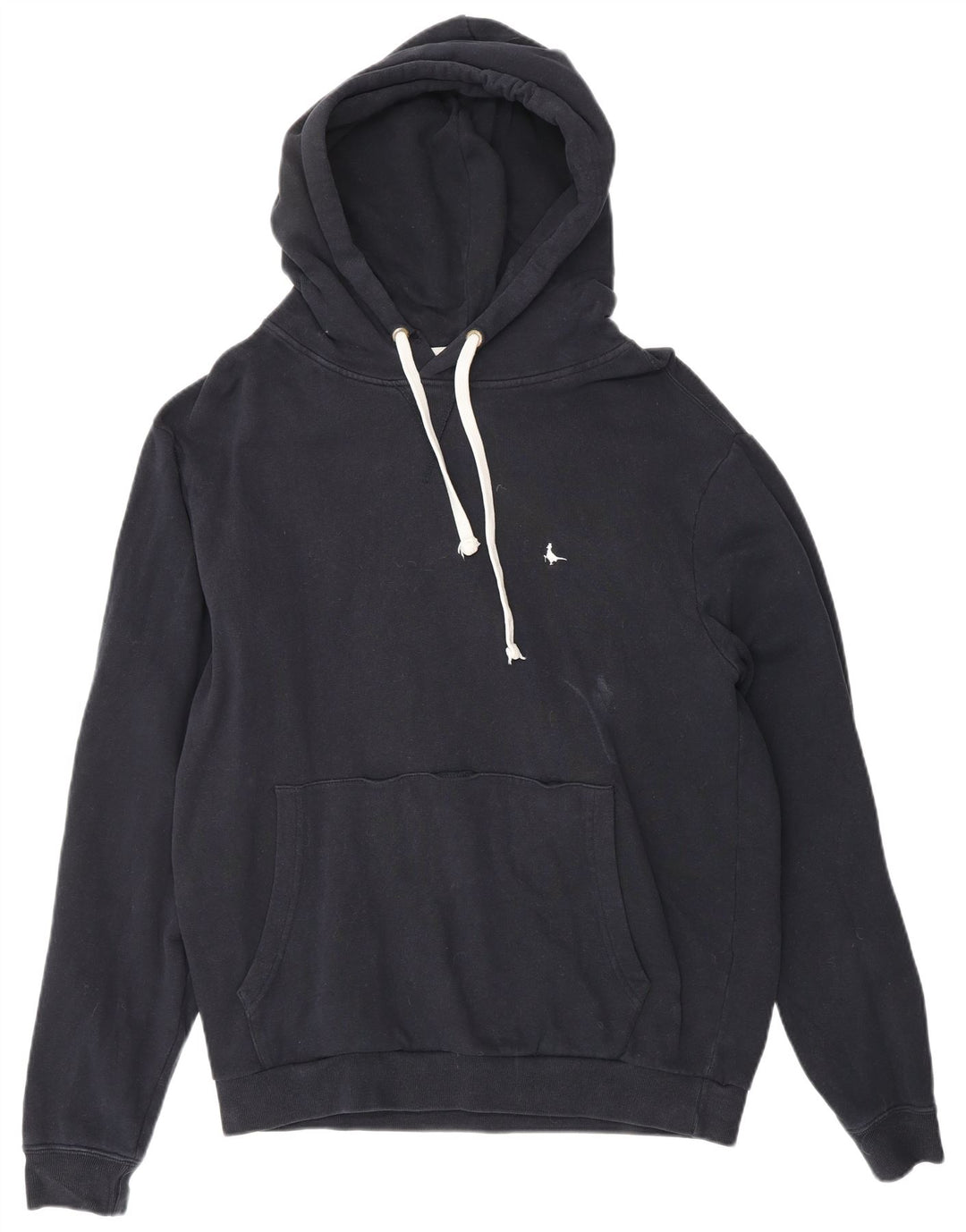 JACK WILLS Pull à capuche pour homme en coton bleu marine Small