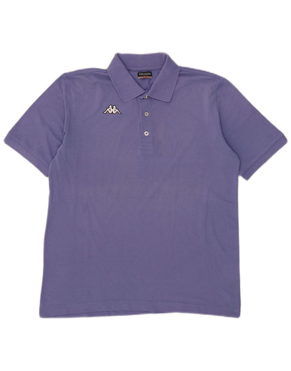 Kappa Polo Homme Grand Bleu Coton