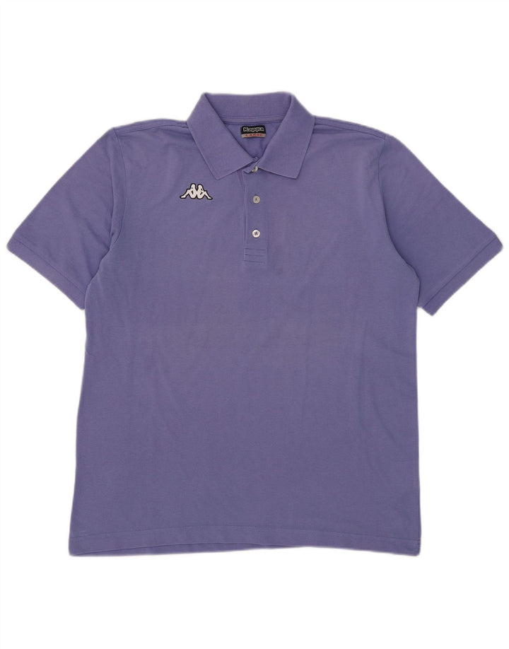 Kappa Polo Homme Grand Bleu Coton