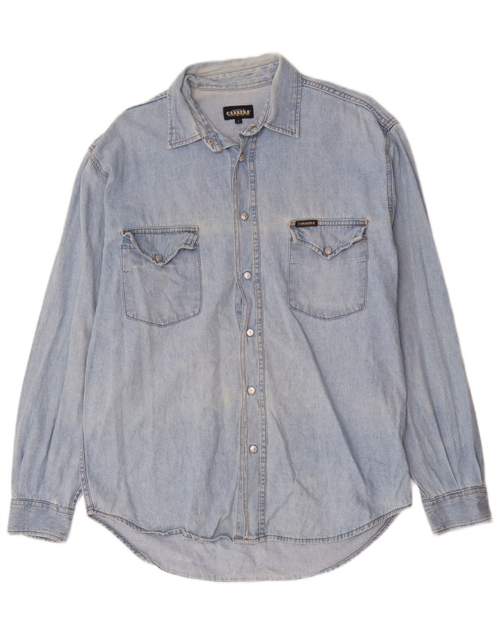 CARRERA Chemise En Jean Bleu Moyen Coton Homme