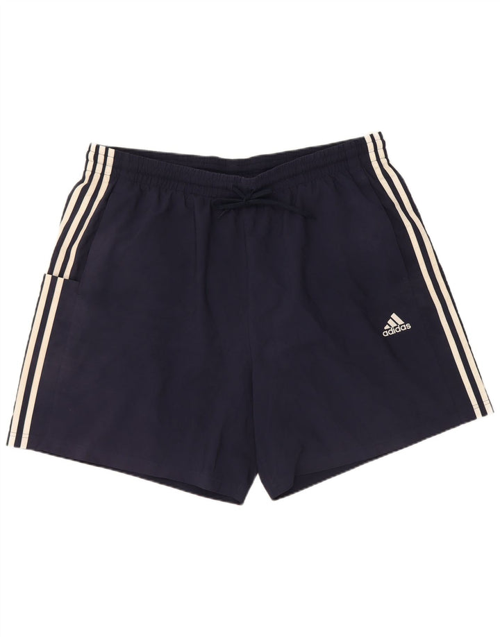 Adidas Short de sport pour homme XL Bleu marine