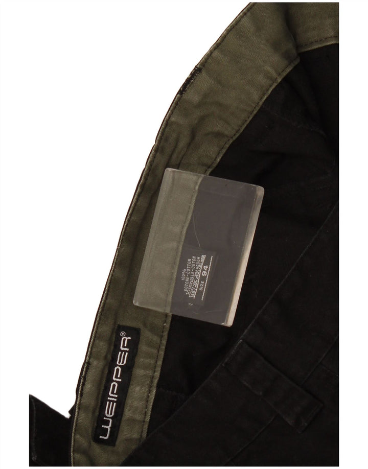 Weipper Pantalon Cargo Droit Homme W34 L34 Noir Coton