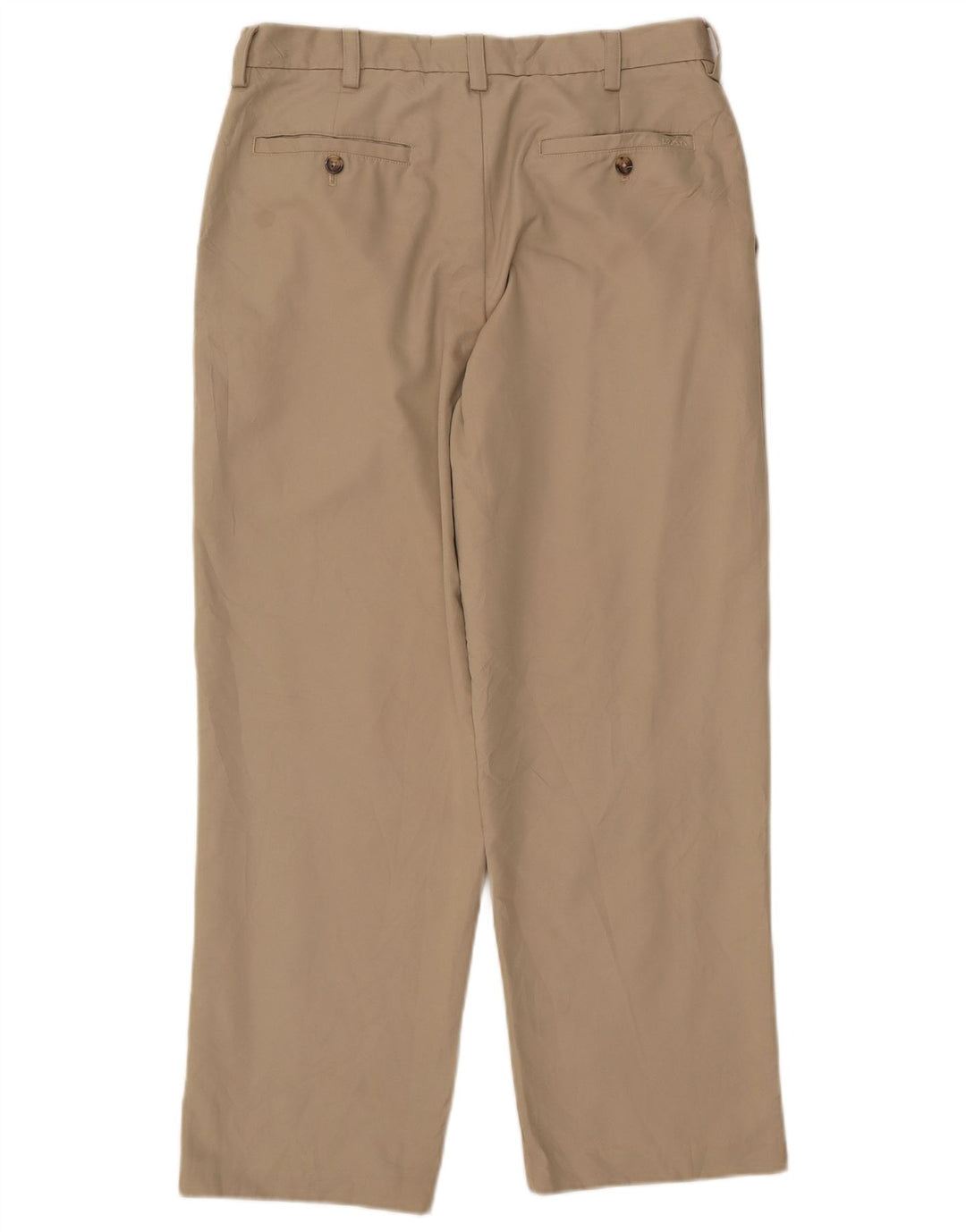 IZOD Pantalon Chino Homme W32 L30 Beige Polyester