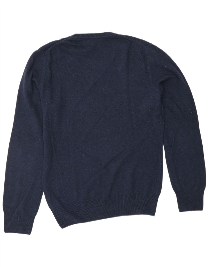 Guess By Marciano Pull Col V Homme Bleu Marine Moyen