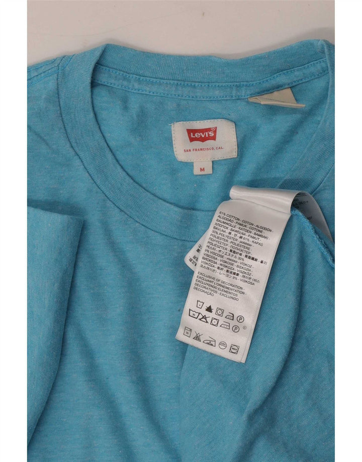Levi's T-Shirt Homme Bleu Moyen Flecked Cotton