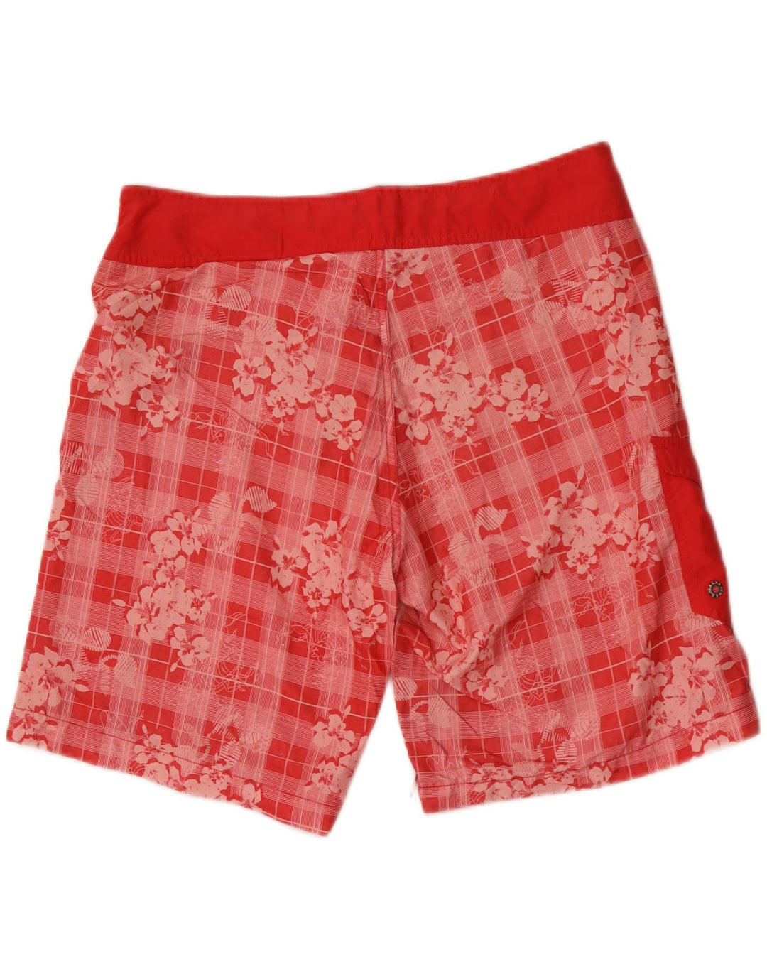 Jack & Jones Short de Bain Homme Grand Rouge Floral Polyester