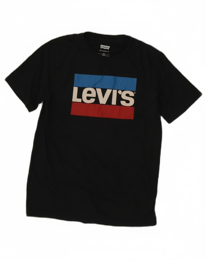 Levi's T-Shirt Graphique Garçon 15-16 ans Noir
