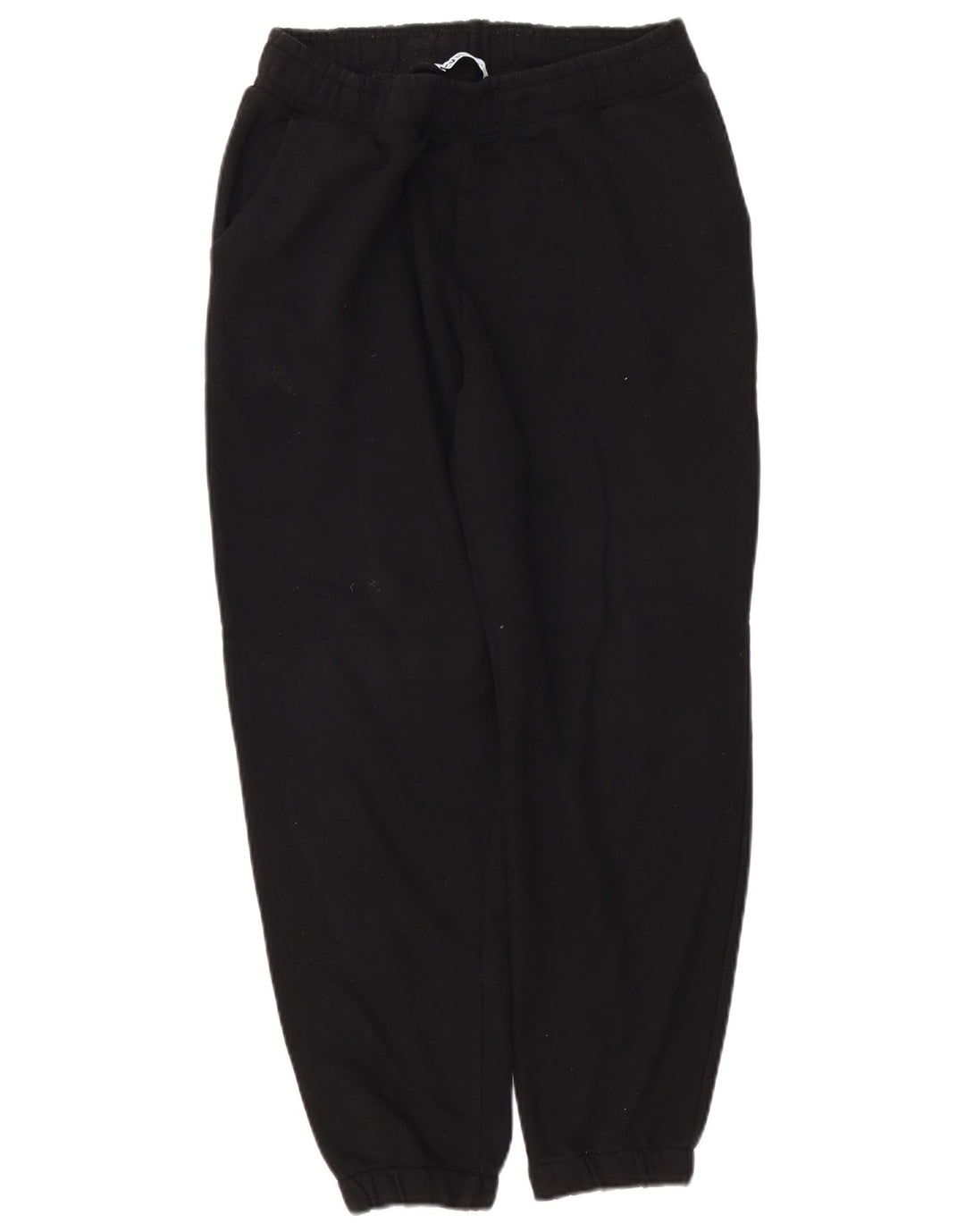 ZARA Pantalon de survêtement pour homme en coton noir moyen