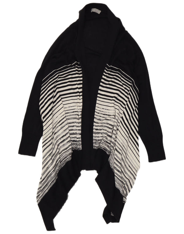 Marks & Spencer Pull cardigan asymétrique pour femme UK 14 Large Noir