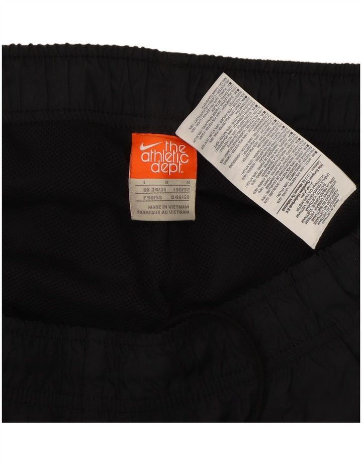 Nike Pantalon de survêtement pour homme Pantalon de jogging Large Noir Polyester