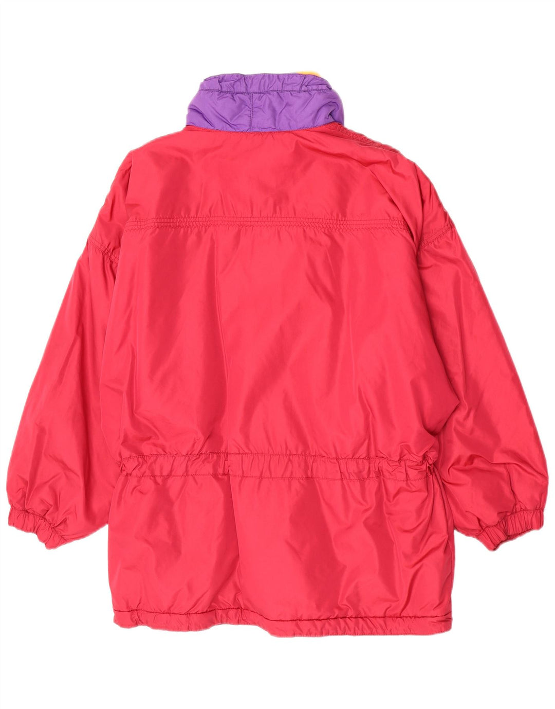 veste de ski surdimensionnée femme vintage IT 44/46 Colorblock rouge moyen