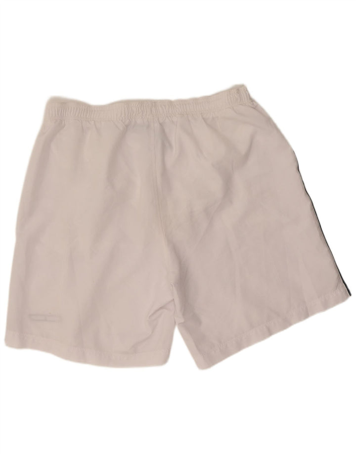 Reebok Short de sport homme grand blanc polyester