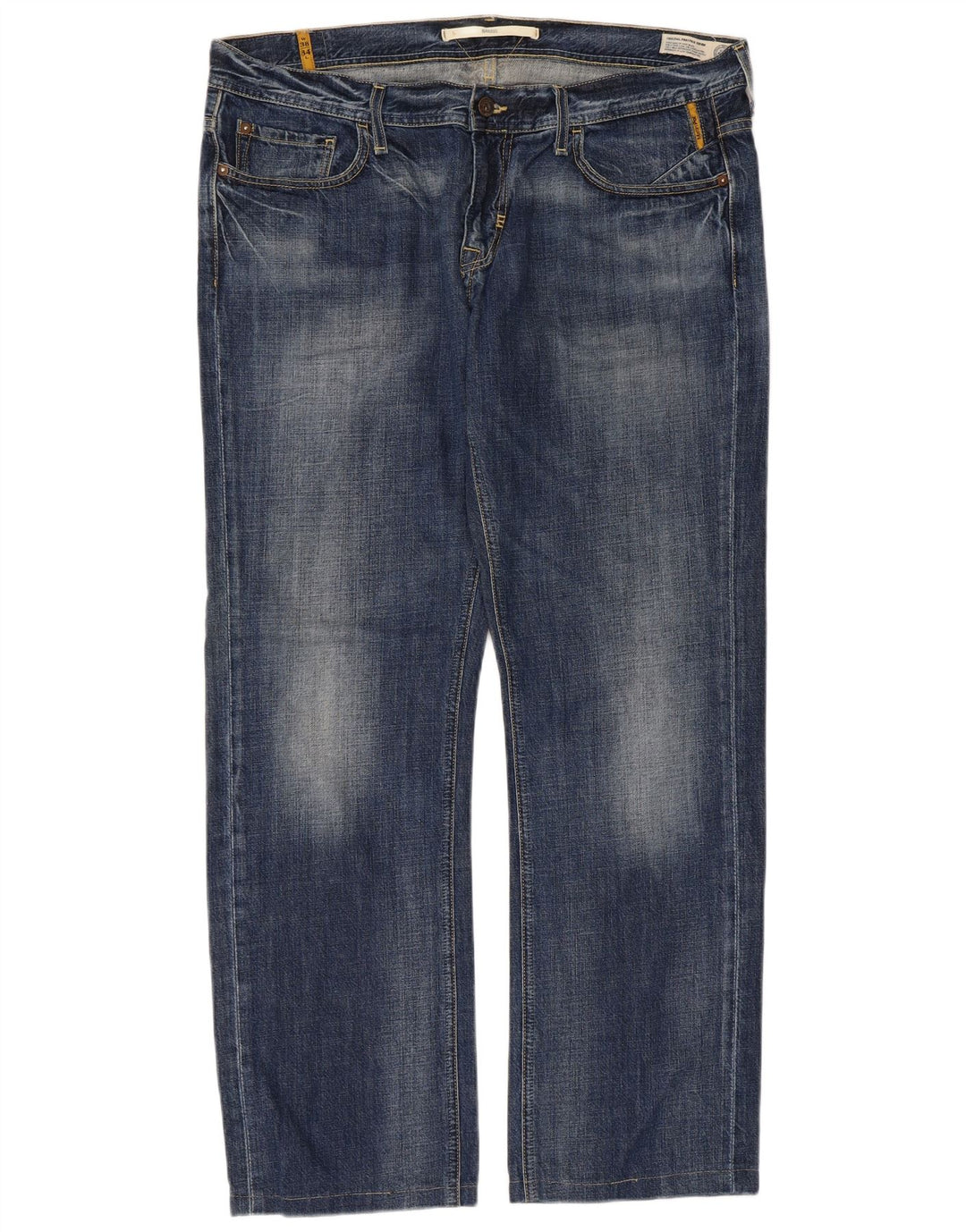 Meltin' Pot Jean Droit Markus Homme W38 L31 Bleu
