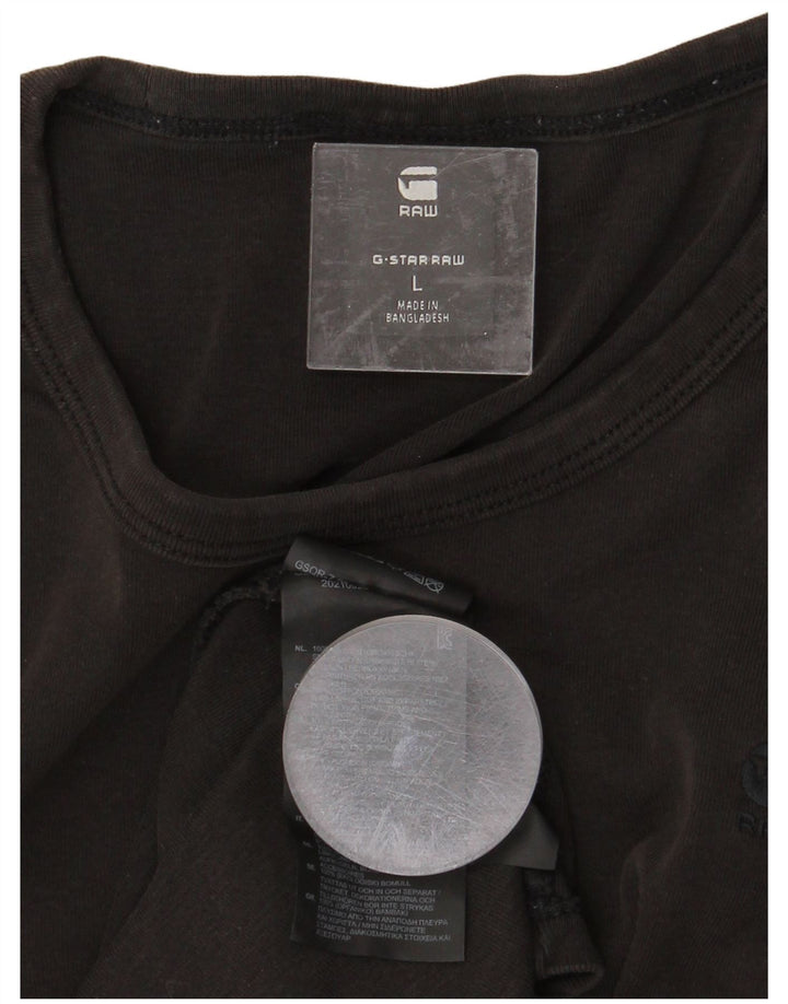 G-STAR T-Shirt Homme Top Large Gris Coton