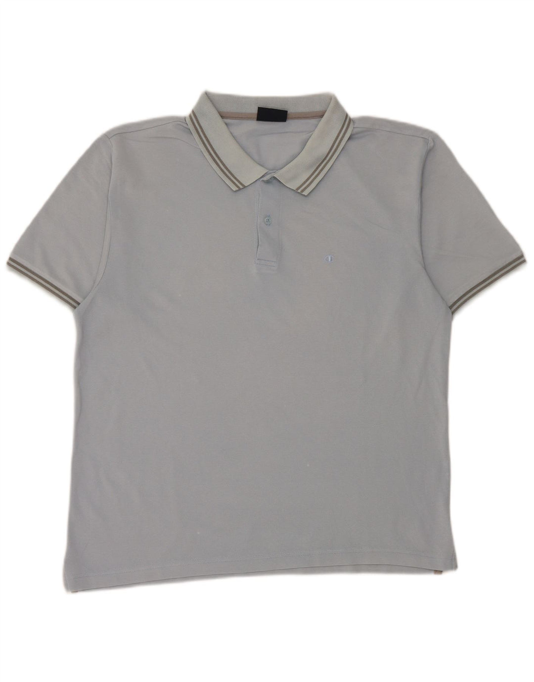 Champion Polo à Manches Courtes Regular Fit Homme Bleu Moyen