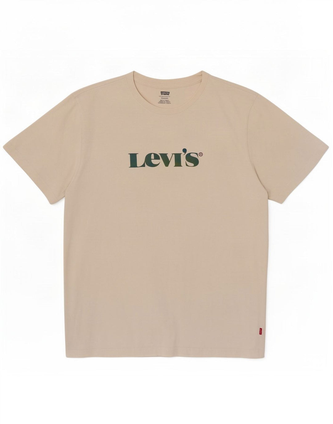 Levi's Tee-Shirt Relaxed Fit Graphic Femme UK Blanc Moyen Coton