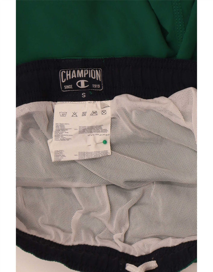 Champion Short de Bain Graphique Homme Petit Vert Polyamide