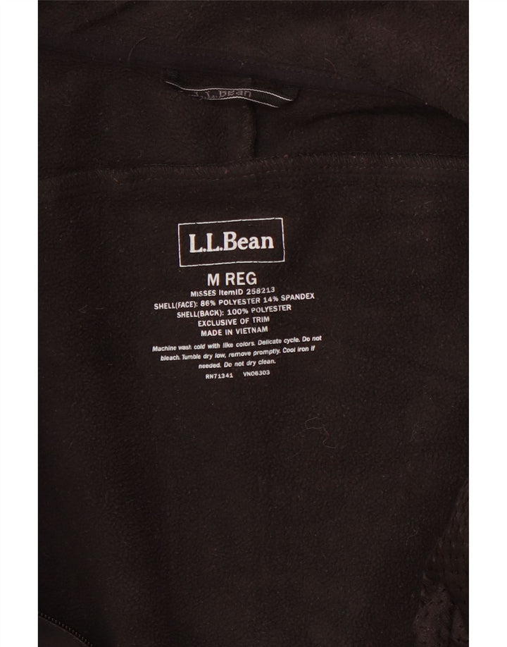 L.L.BEAN Veste coupe-vent pour femme UK 14 Polyester noir moyen