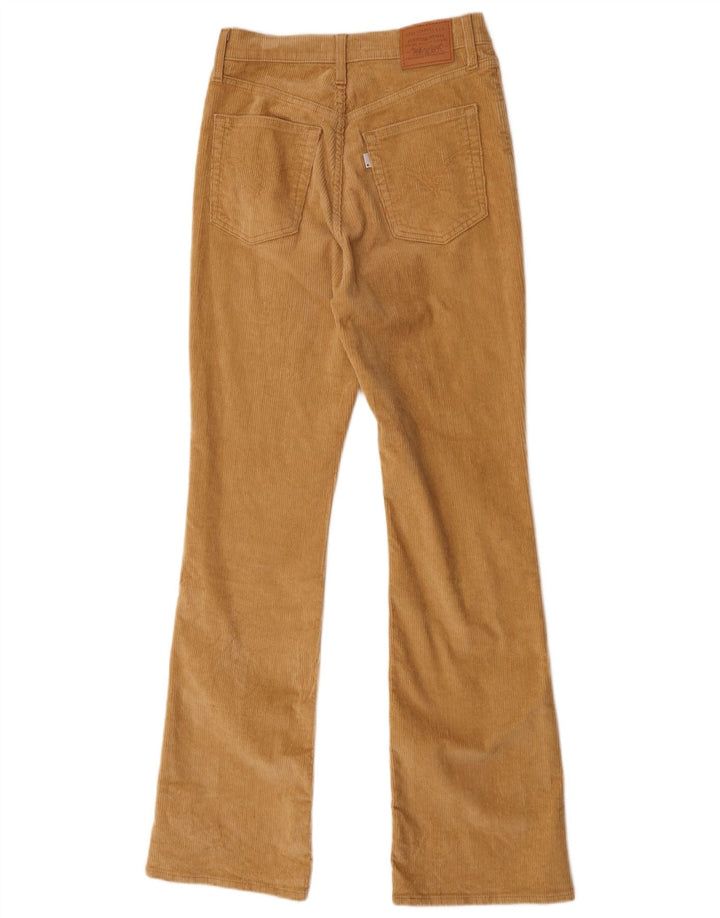 Levi's Pantalon Bootcut Velours Côtelé Femme W27 L33 Beige Coton