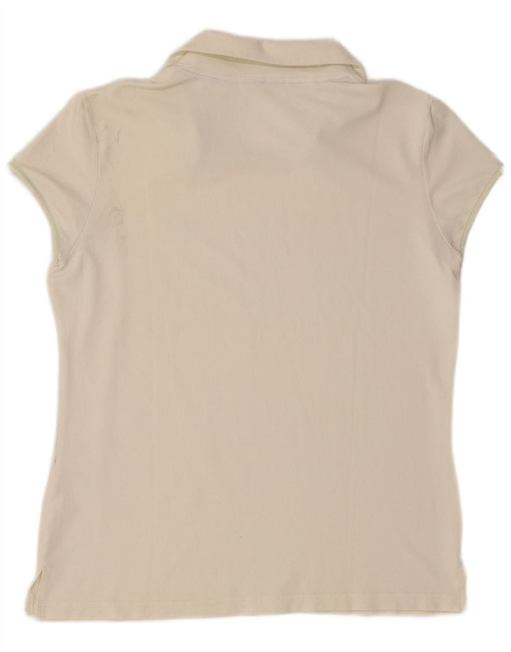 SERGIO TACCHINI Womens Polo Shirt UK 18 XL White