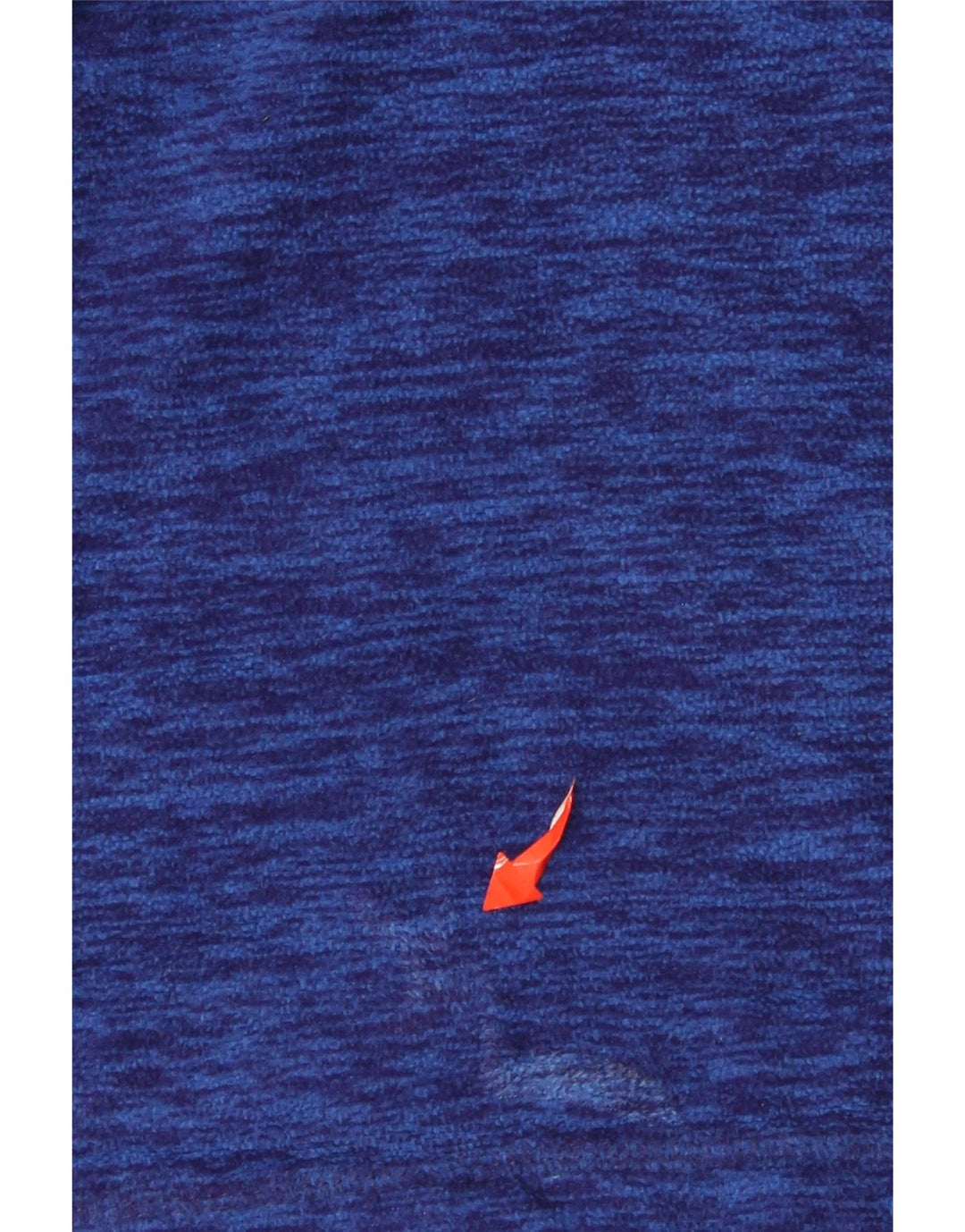 Eddie Bauer Pull polaire à col zippé pour homme Grand polyester moucheté bleu