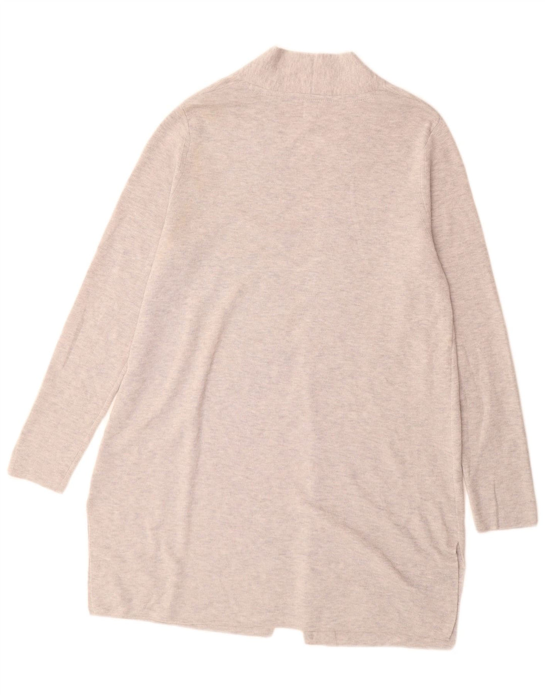 John Lewis Cardigan long surdimensionné pour femme UK 8 Petit Gris