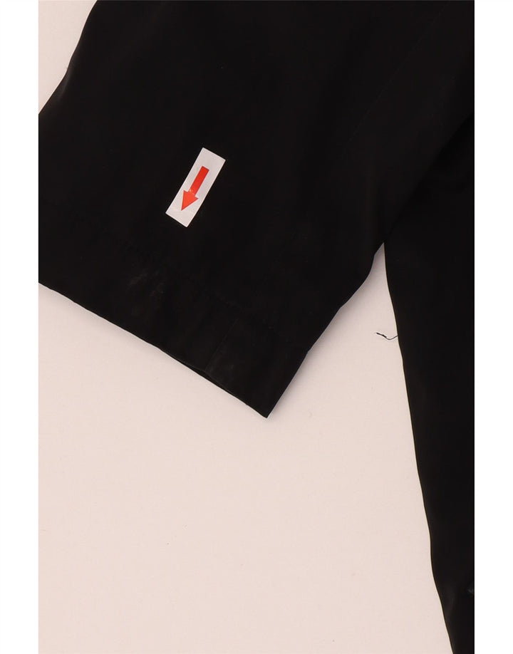 Penny Black Manteau Capelet à capuche pour femme UK 10 Petit Noir