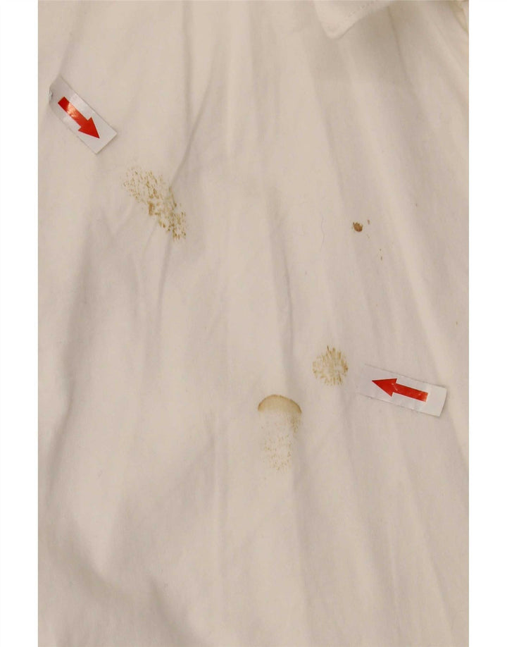 Marlboro Classics Chemise Homme Grand Coton Blanc