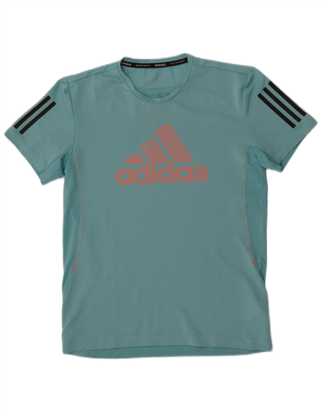 Adidas Homme Aeroready Graphic T-Shirt Top Turquoise Moyen Polyester