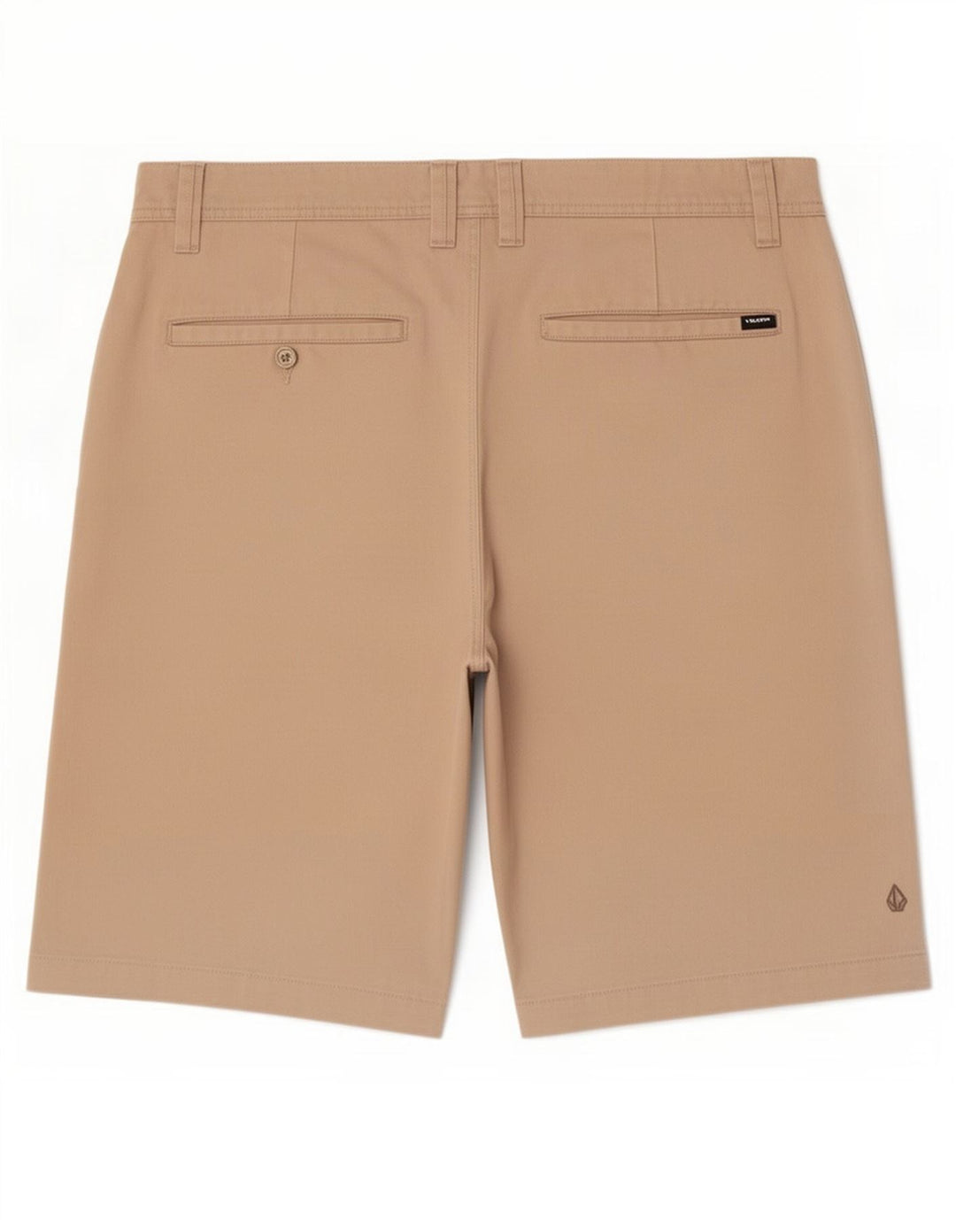 Volcom Short Chino Homme Large W36 Beige Polyester