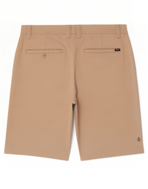 Volcom Short Chino Homme Large W36 Beige Polyester