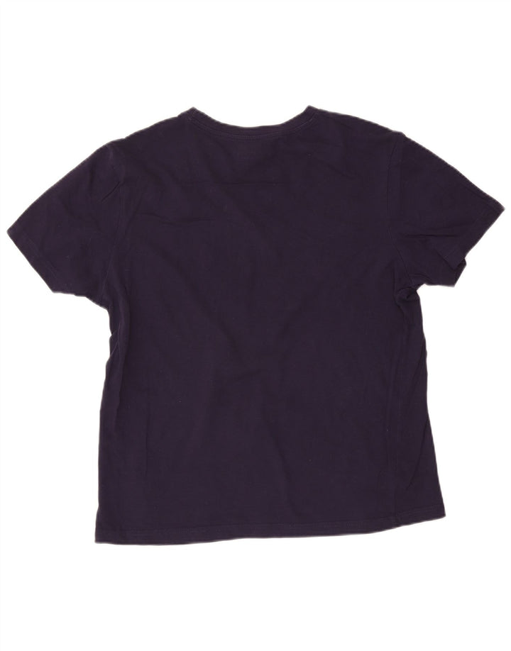 Kappa T-Shirt Homme Top Large Bleu Marine Coton