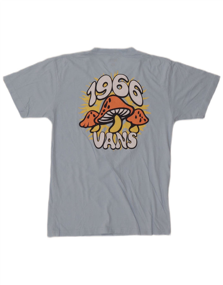 VANS T-shirt graphique pour hommes, petit, bleu