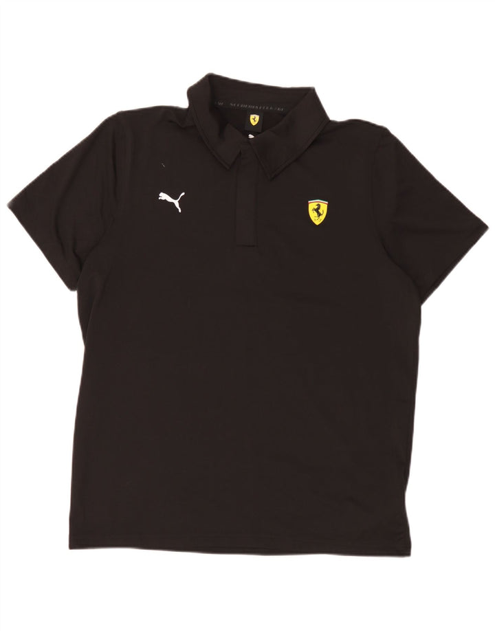 Puma Polo Ferrari Homme Noir Moyen Polyester