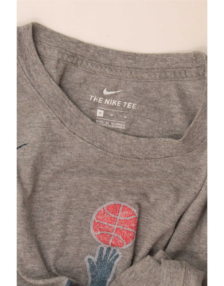 Nike T-Shirt Graphique Washington Wizards Homme Gris Moyen
