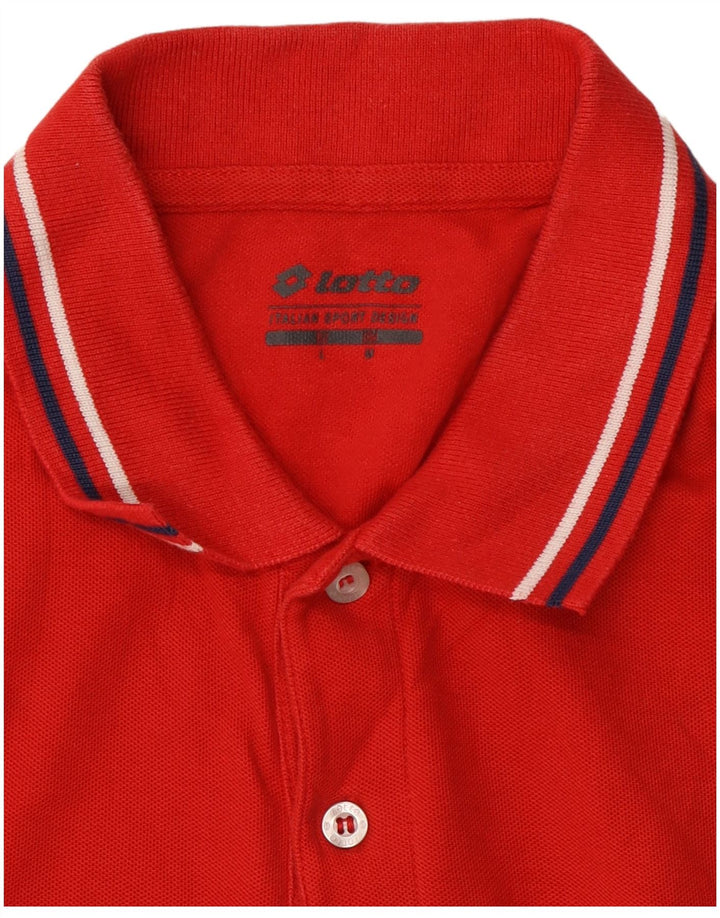Lotto Polo Homme Grand Rouge