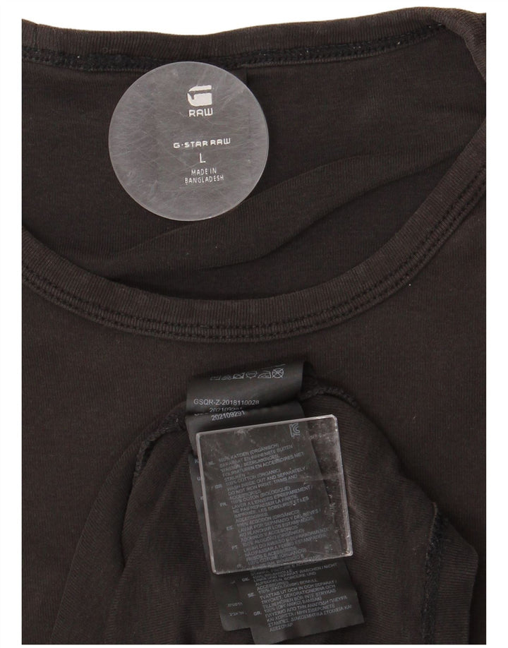 G-STAR T-Shirt Homme Haut Large Noir Coton