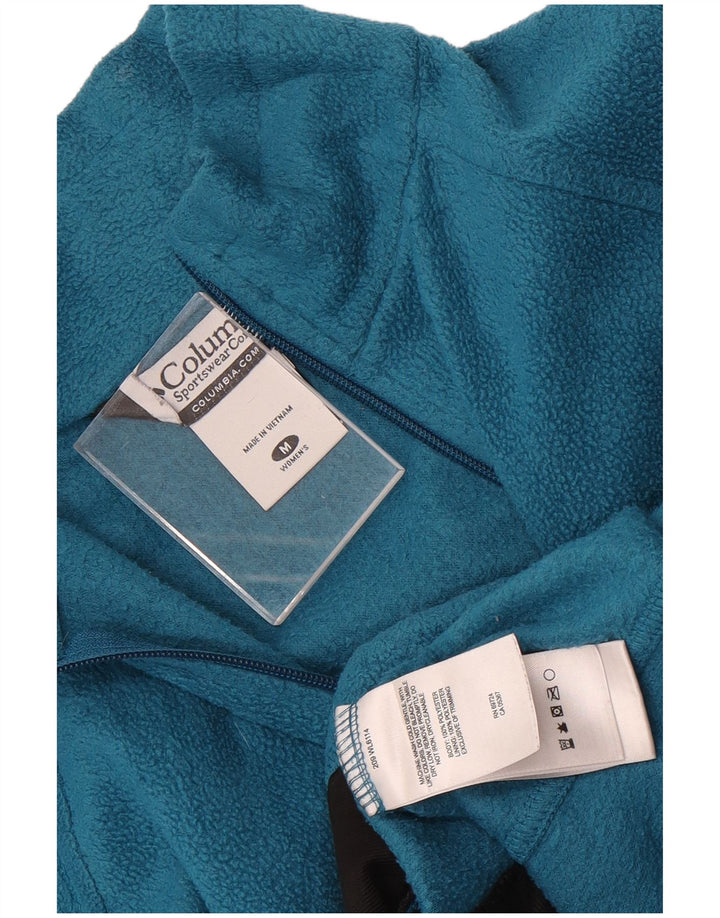 Columbia Veste Polaire Femme UK 14 Bleu Moyen Polyester