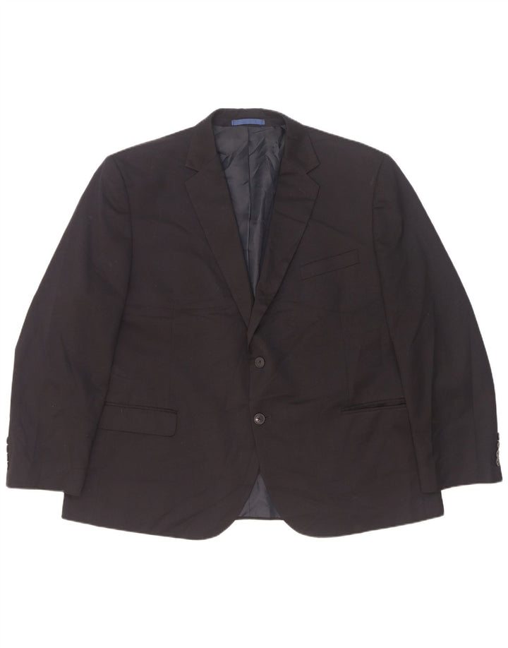 Marks & Spencer Veste blazer à 2 boutons pour homme EU 50 Bleu marine moyen
